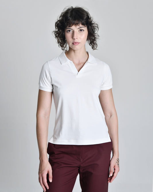 Camisa Gola Polo ELISABETH Off